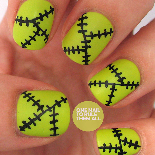 Frankenstein Nail Art Black Cat Nails Frankenstein Nail Art - Frankenstein Nail Art Black Cat Nails
