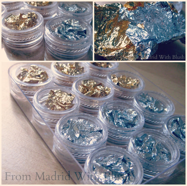 Born Pretty Store Silver & Gold Foil Pots