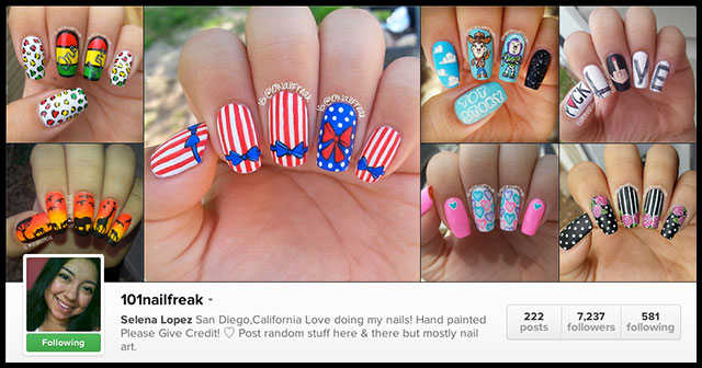 101 Nail Freak on Instagram