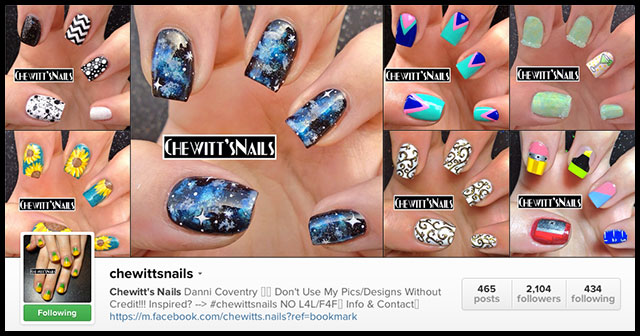 Chewitts Nails on Instagram