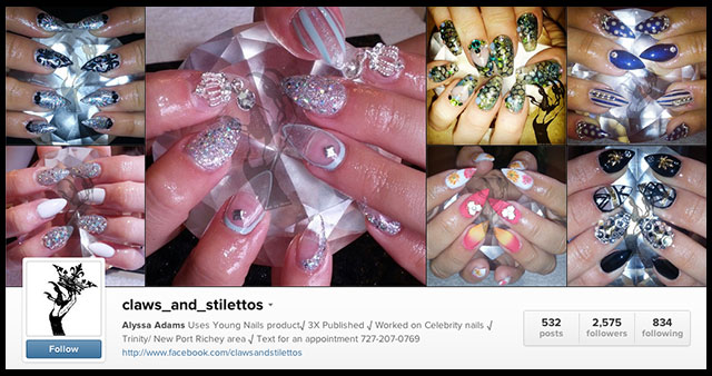 Claws and Stilettos on Instagram