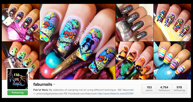Faburnails on Instagram