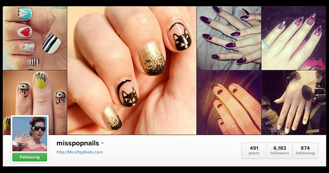 Miss Pop Nails on Instagram