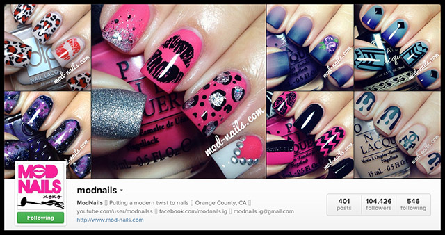 ModNails on Instagram