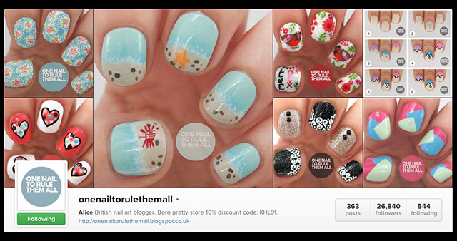 One Nail To Rule Them All on Instagram
