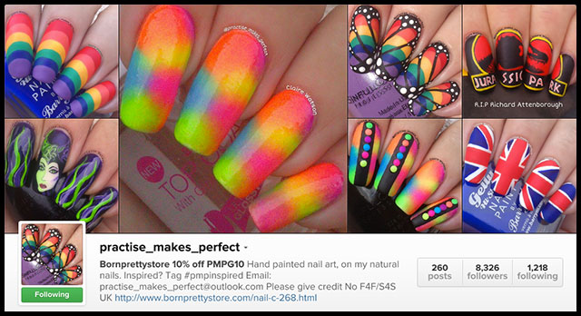 Practise Makes Perfect on Instagram