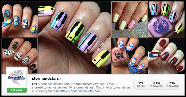 Storm and Stars on Instagram