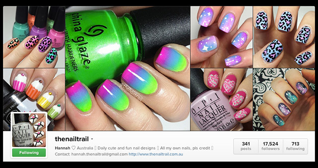 The Nail Trail on Instagram