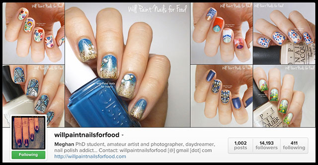 Will Paint Nails for Food on Instagram