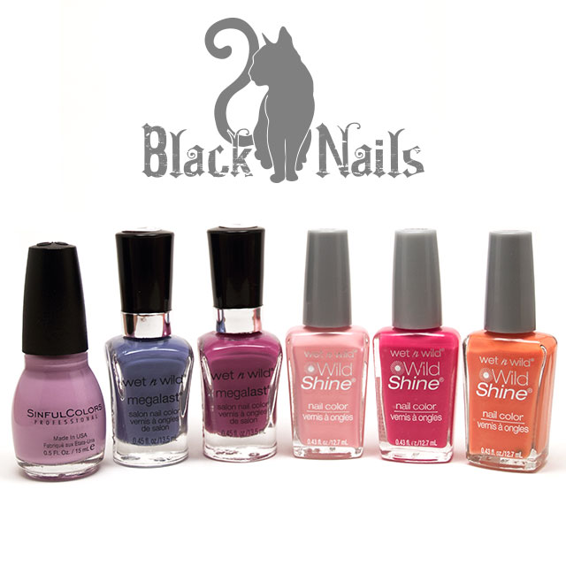 Polish Reviews Large Nail Haul June 2013 Black Cat Nails