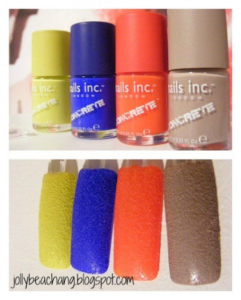 Nails Inc Concrete Nail Polish Swatches by Jollybeachang